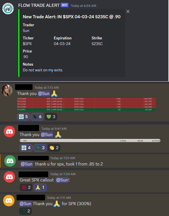 TheSunman_'s tweet photo. $SPX
Another crackalackin day trading $SPX in #FLOWrensics
The call...and the results speak for themselves. #Learn2Earn
I can teach you, learning is up to you.
Don't be a bench warmer...come join https://t.co/WOZRogaSo4
#SPX $SPY #SPY #ES_F #Trading #options #RiskManagement https://t.co/lFQv2Kbf7j