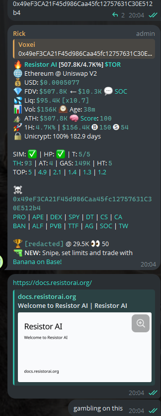 ArbitragingGain's tweet photo. $TOR
500k - 7.1M ATH
Kind of a weird play since they had a CA issue and had to redeploy but still a good quick gamble nonetheless ! https://t.co/PKo2TNLTV0