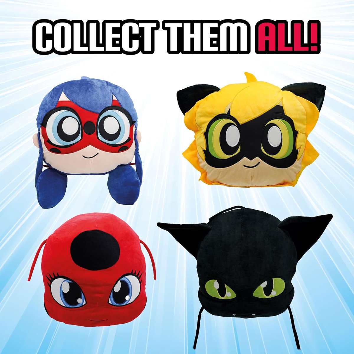 🌎🧸Snuggle up with your favorite character and keep your secrets safe in the pocket. The large zipper in the back allows you to hide your treasures 🤫 🌟Find the Huggie Hideaway here: linktree.com/wyncor #huggiehideaway #tikki #plagg #wyncor #miraculous #miraculousladybug