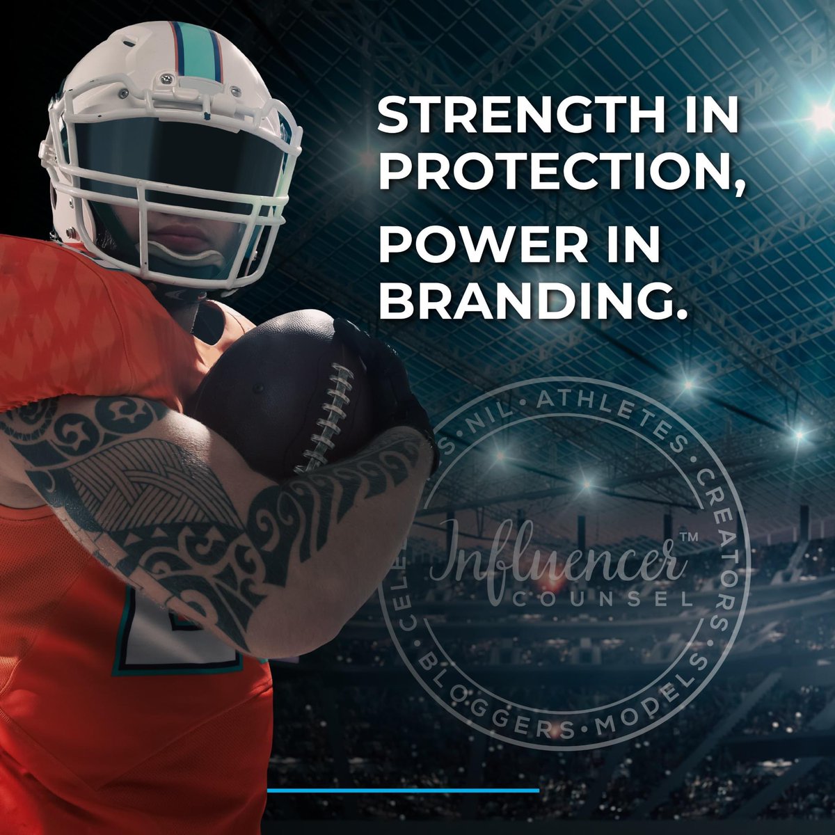 As an influencer, understanding the legal aspects of your brand is crucial. From copyrights to contracts, we're here to empower you with knowledge and protection.

Ready to take control of your influence? Drop us a DM to get started.

#NIL #NameImageLikeness #AthleteEmpowerment