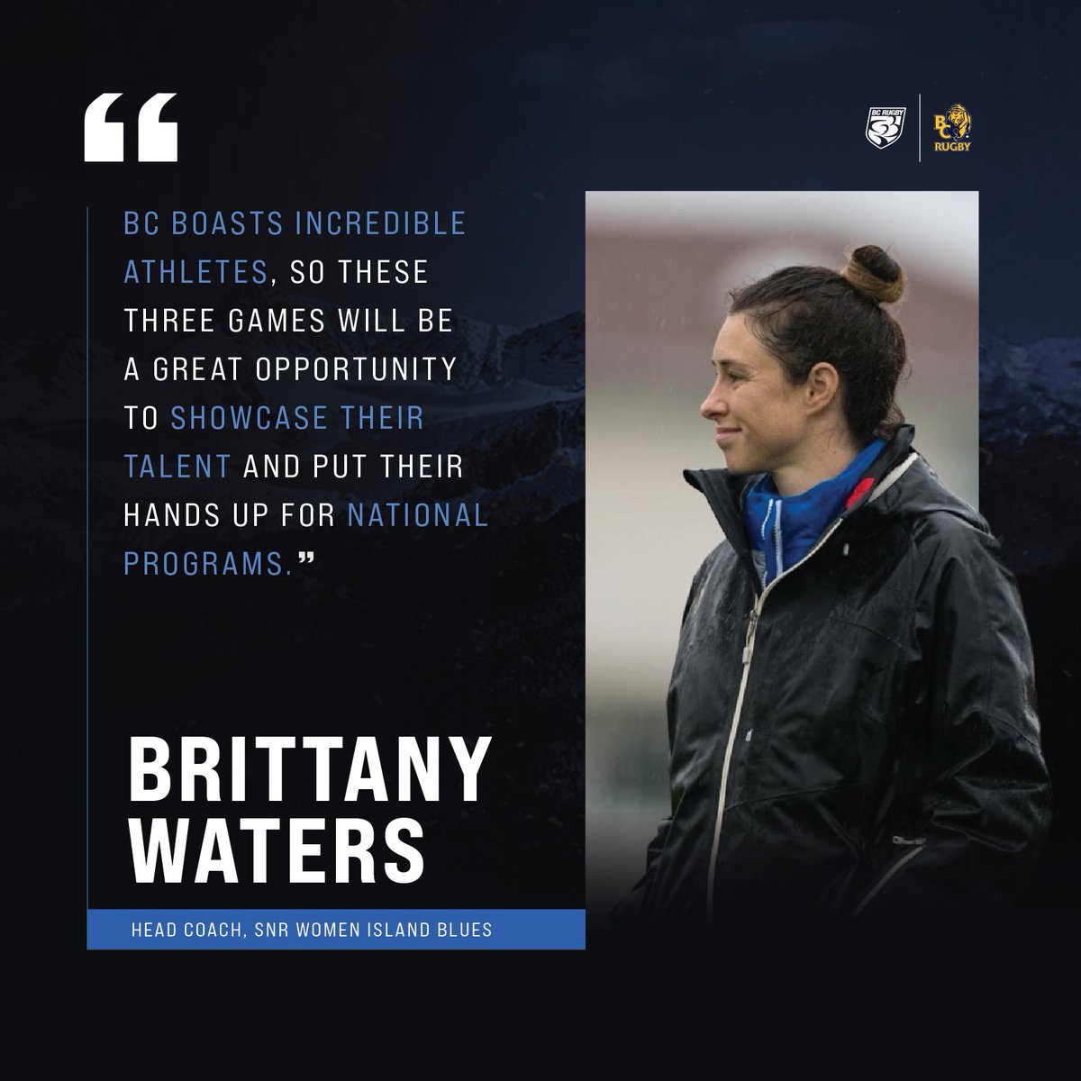 Take it from Island Blues Head Coach, Brittany Waters - the Senior Women's Series is the first step for aspiring National Players 🇨🇦🤝 Register for an upcoming Trial Session 👉 bcrugby.com/bc-rugby-senio… #BCBears #BCRugby #BluevGold #SeniorWomen