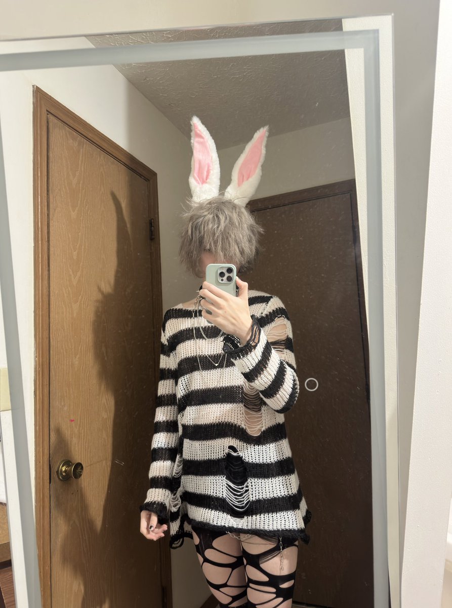 Easter bunny came late (he was eepy)