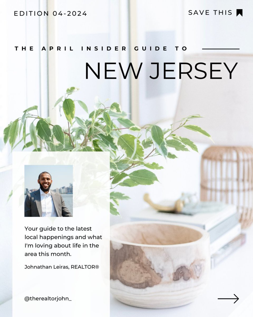 TheRealtorJohn_'s tweet image. Looking for unique family fun this month? Check out this month&apos;s Insider Guide to New Jersey!

Discover my top local picks and can&apos;t-miss events perfect for spring.

Enjoy, and feel free to share with friends who&apos;d love it too!

#InsiderGuide #NewJersey #FamilyFun #SpringEvents