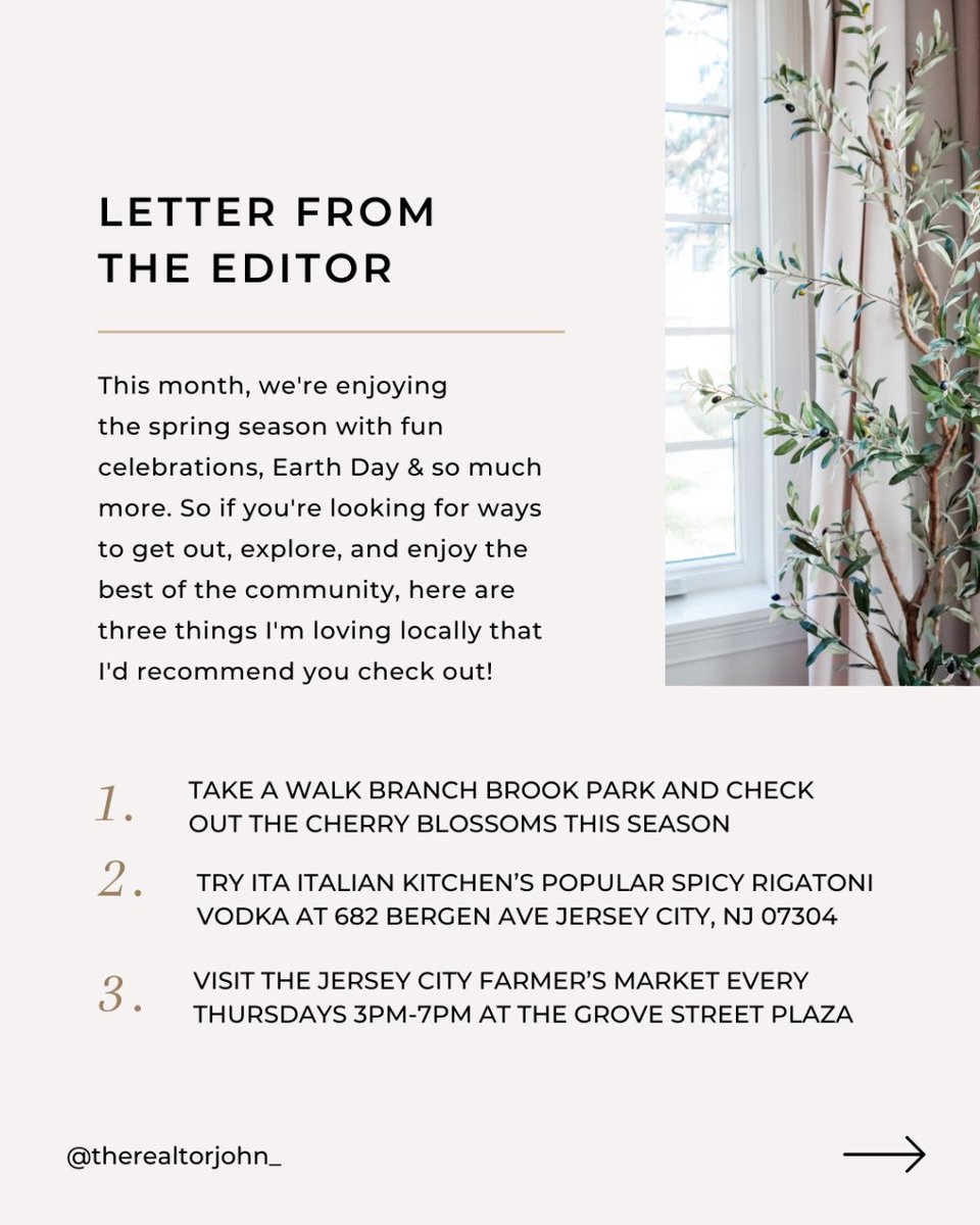 TheRealtorJohn_'s tweet image. Looking for unique family fun this month? Check out this month&apos;s Insider Guide to New Jersey!

Discover my top local picks and can&apos;t-miss events perfect for spring.

Enjoy, and feel free to share with friends who&apos;d love it too!

#InsiderGuide #NewJersey #FamilyFun #SpringEvents