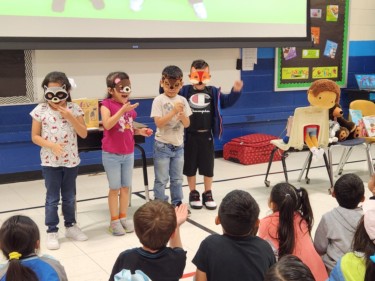 Thank you <a href="/RosiePOV/">Rosie J. Pova 💫 Order SALLY'S MUSICAL TALE 🐍</a> for visiting <a href="/NISDVillarreal_/">Villarreal ES</a> and speaking to our Kinder - 3rd grade students. <a href="/NISDLib/">NISDLibraryServices</a>
