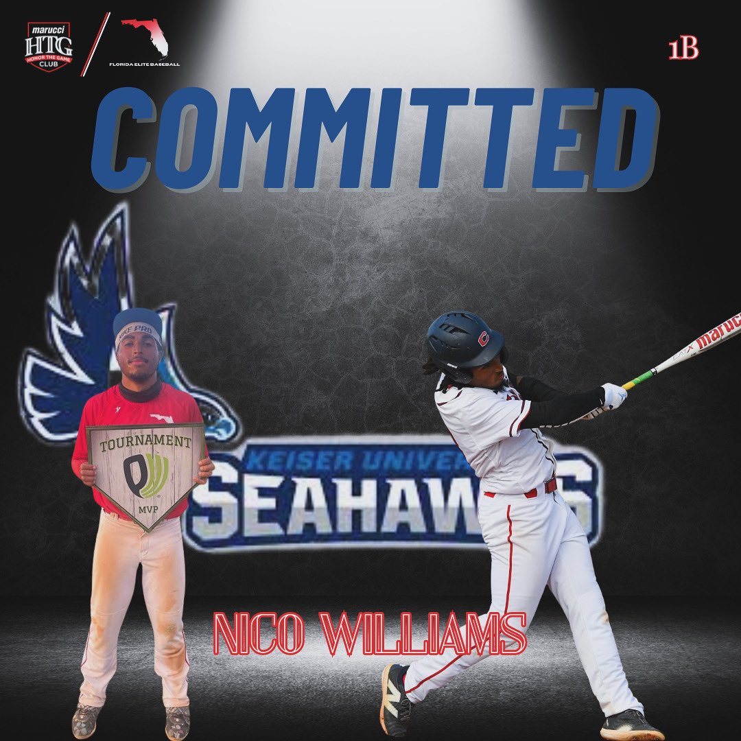 Congratulations to 2024 1B Nico Williams! Another big bat from 18U Scout and hard worker off the board🌴