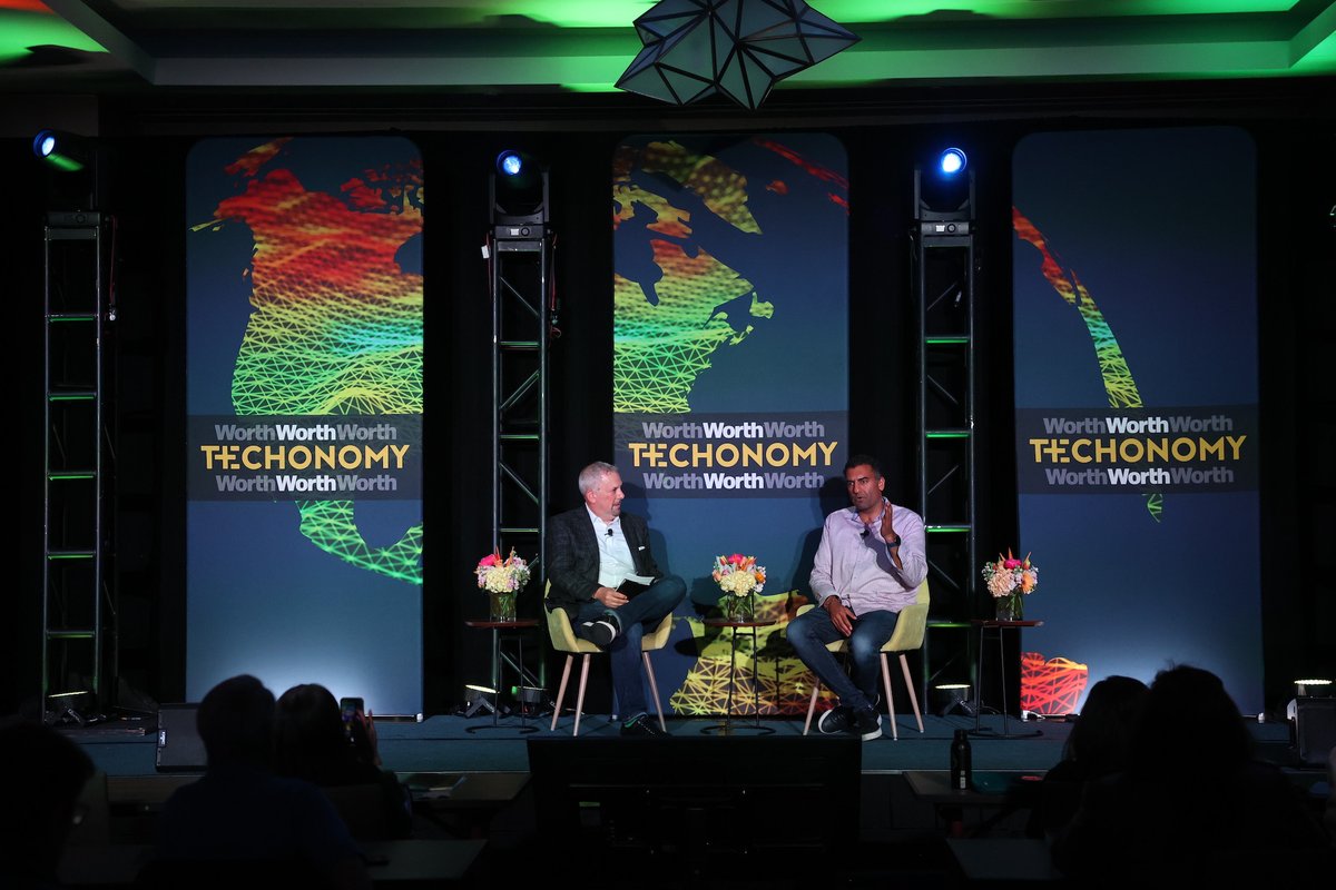 .@ClimacticVC's @Rajil Kapoor took the stage to talk all things climate tech at #TechonomyClimate #climate #climateaction #climatetech #climatechange #tech #science