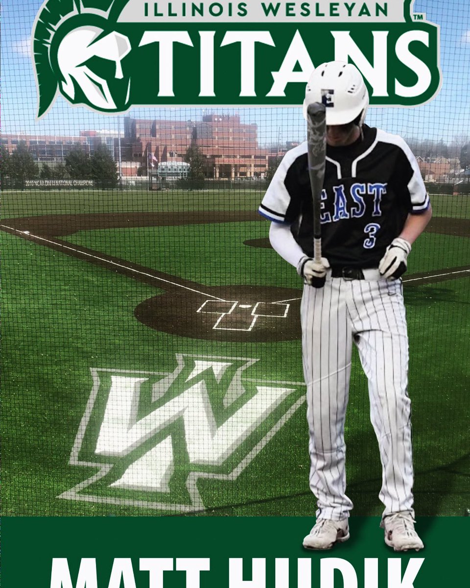 I am extremely excited to announce that I will be continuing my athletic &amp; academic career at Illinois Wesleyan University. I would like to thank all my coaches, teammates, and family. Thank you to Coach Les, Brasky, and Bromberek for developing me into who I am today. Go Titans!