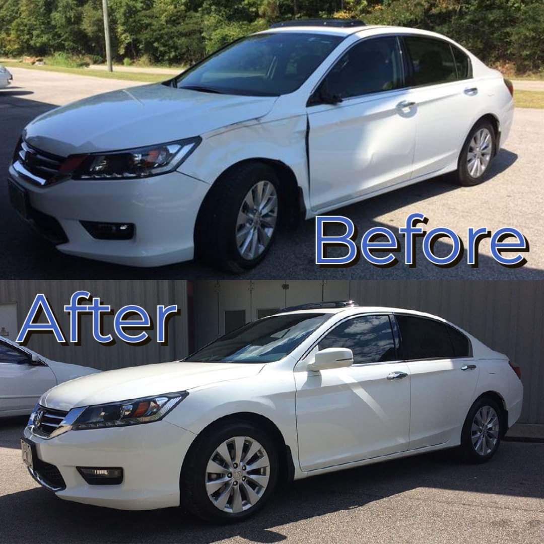 Before and after of this 2015 Honda Accord!

#BirminghamAlabama #Alabama #alabasteralabama #GMC #chelseaalabama #chelseapark #greystonealabama #invernessalabama #caleraalabama #mountainbrookalabama #BrookHighland #helenaalabama #hooveralabama