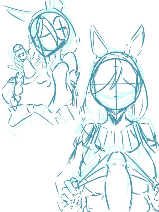 ラフ
PKママに"よしよし"してもらう絵 