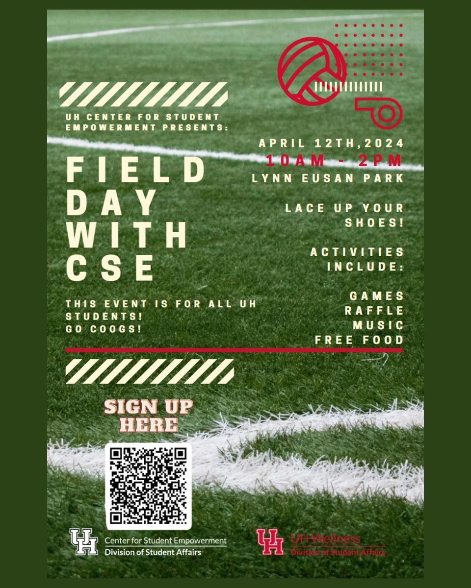 Think you've got what it takes to conquer the field? Let's find out. 😎

Don’t miss out on this epic day of fun. RSVP now and share this with your squad! 🎽🏅🏆