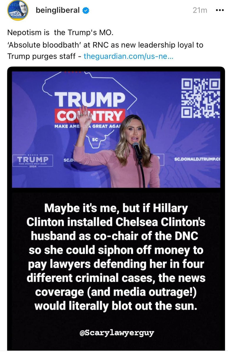 Democracy Defender (@democracy_guard) on Twitter photo <a href="/NRSC/">Senate Republicans</a> I wonder why?
There’s rampant Nepotism and every new hire must believe the lie the election was stolen, which is the same lie Faux News settled a $800 million lawsuit for peddling
— Rupert Murdoch testified under oath the election was “free and fair”
#TruthMatters <a href="/NRSC/">Senate Republicans</a> I wonder why?
There’s rampant Nepotism and every new hire must believe the lie the election was stolen, which is the same lie Faux News settled a $800 million lawsuit for peddling
— Rupert Murdoch testified under oath the election was “free and fair”
#TruthMatters