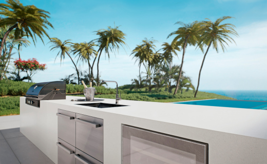 caesarstonemx's tweet photo. Conoce los #Facts de Outdoor Collection 🌤️
1.- Ideal para usarse en interiores y exteriores
2.- Resistente a temperaturas extremas (-25º grados en frío y hasta 50º en calor)
3.- Resistente a manchas

#indesign #arquitetura #kitchendesign #quart #Exterior #Cocinas #Bares https://t.co/0eZQAiC0Rw