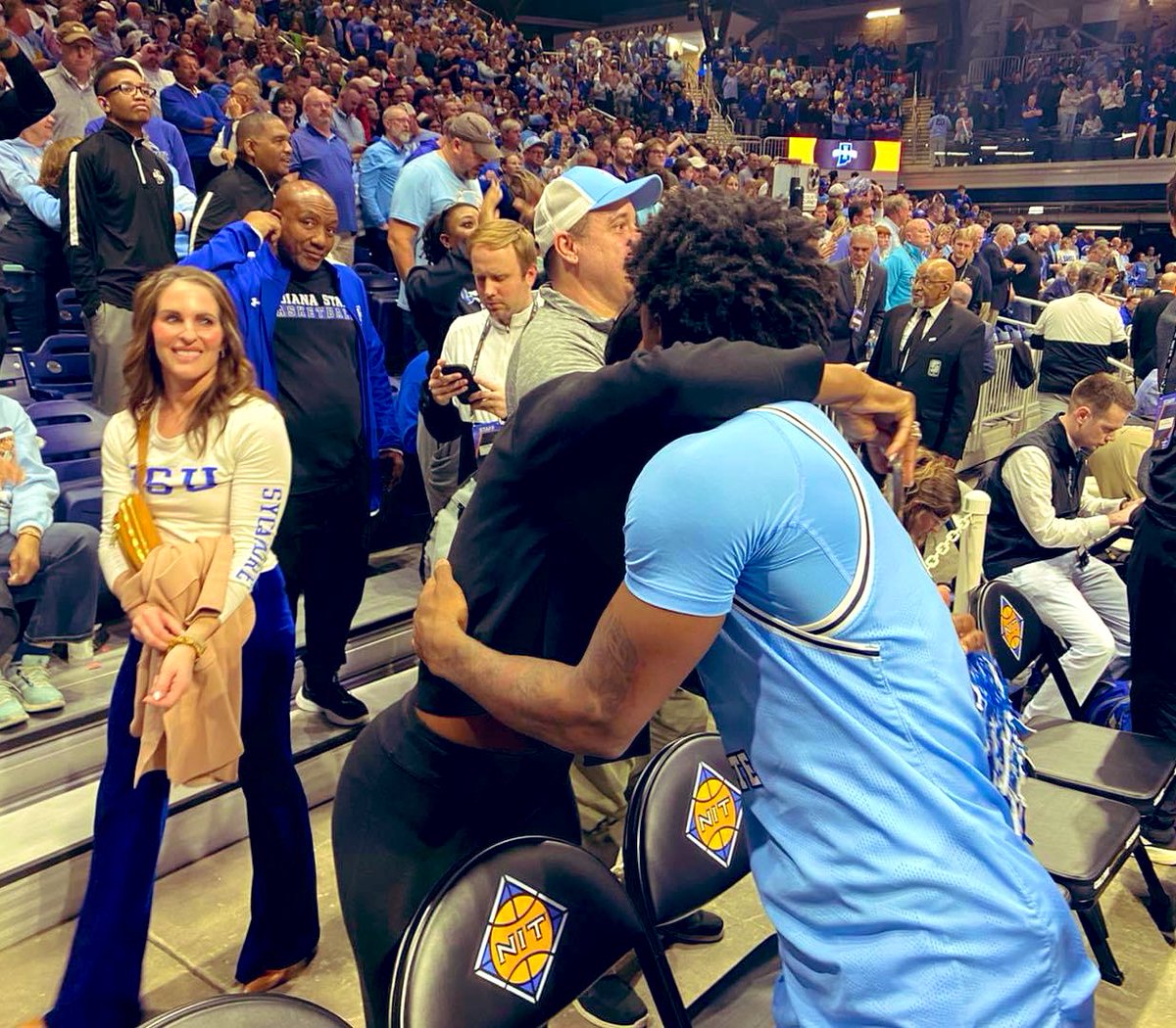 I’m thankful this moment was captured 💙 #sycamorepride #NIT2024