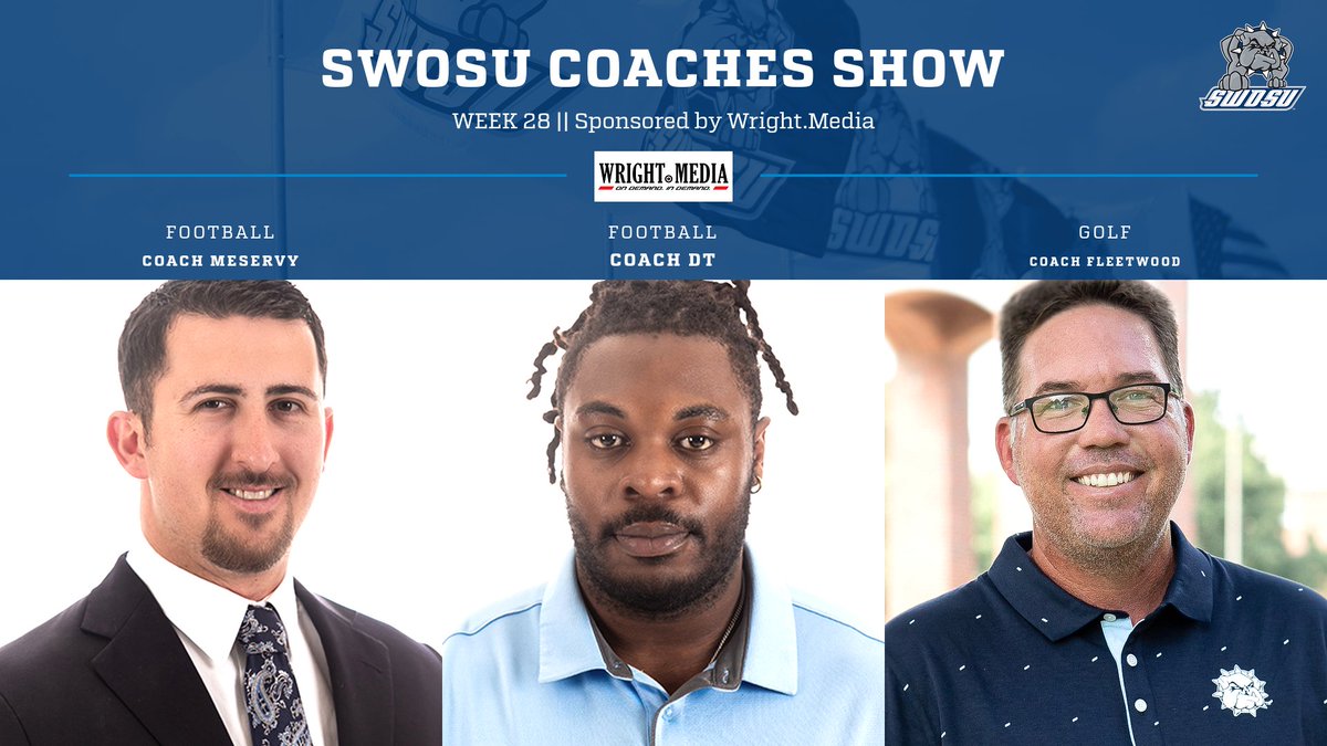 Watch this week's SWOSU Coaches Show featuring a pair of @SWOSUFootball assistant coaches and check ins with both @SWOSUGOLF1 golf teams! >> swosuathletics.com/news/2024/4/3/…