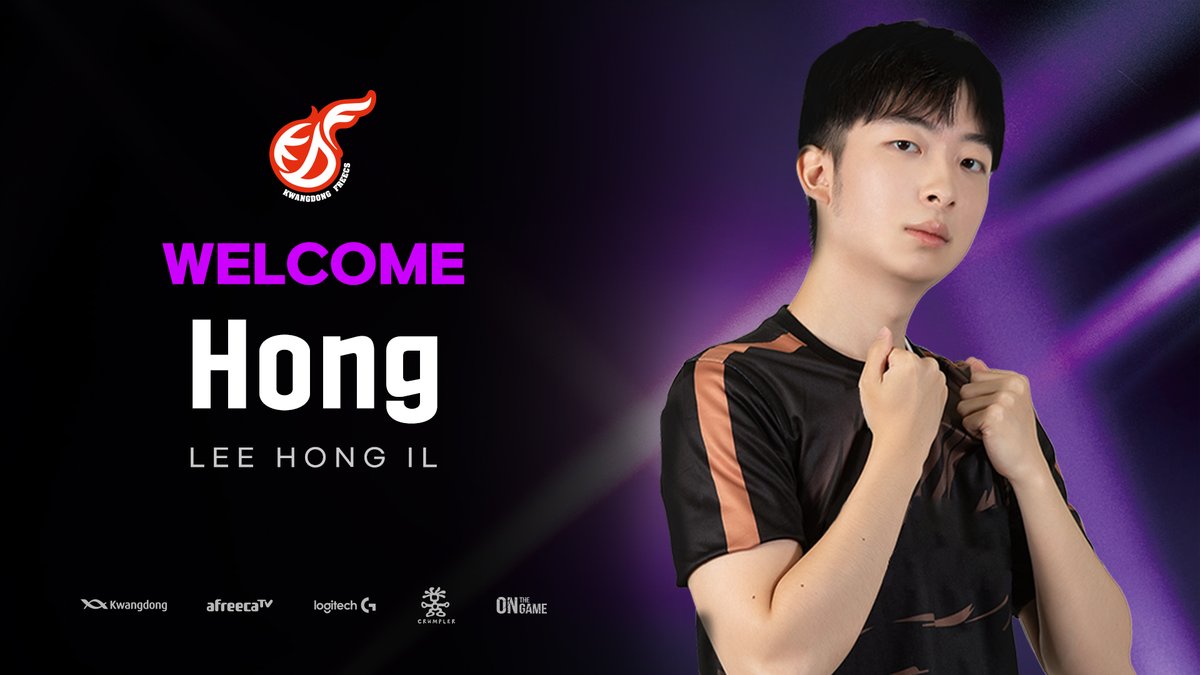 [Welcome Hong]

Hong 이홍일 선수가 광동 프릭스 카트라이더: 드리프트 팀에 합류하게 되었습니다.
광동 프릭스에서 새로운 시작을 하게된 Hong 이홍일 선수에게 팬분들의 많은 응원과 관심 부탁드립니다.

감사합니다.