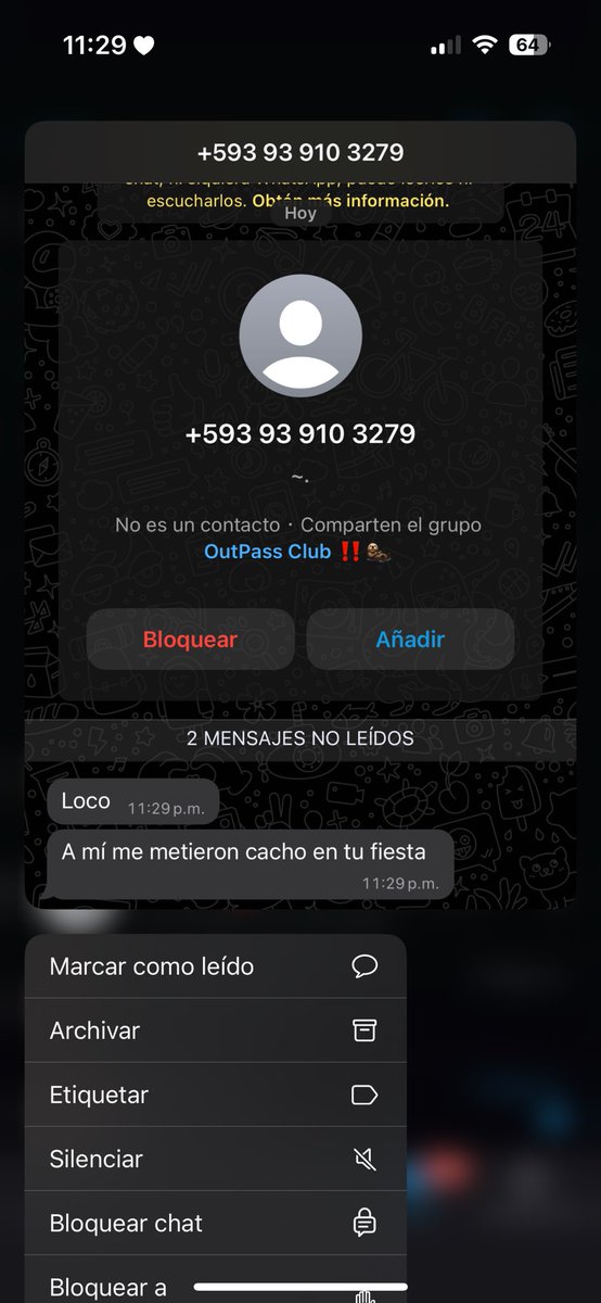 OutPass_'s tweet photo. Cositas de la vida , buenas noches https://t.co/Z6y0xPPiGD