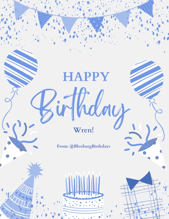 Bloxburg Birthdays tweet media