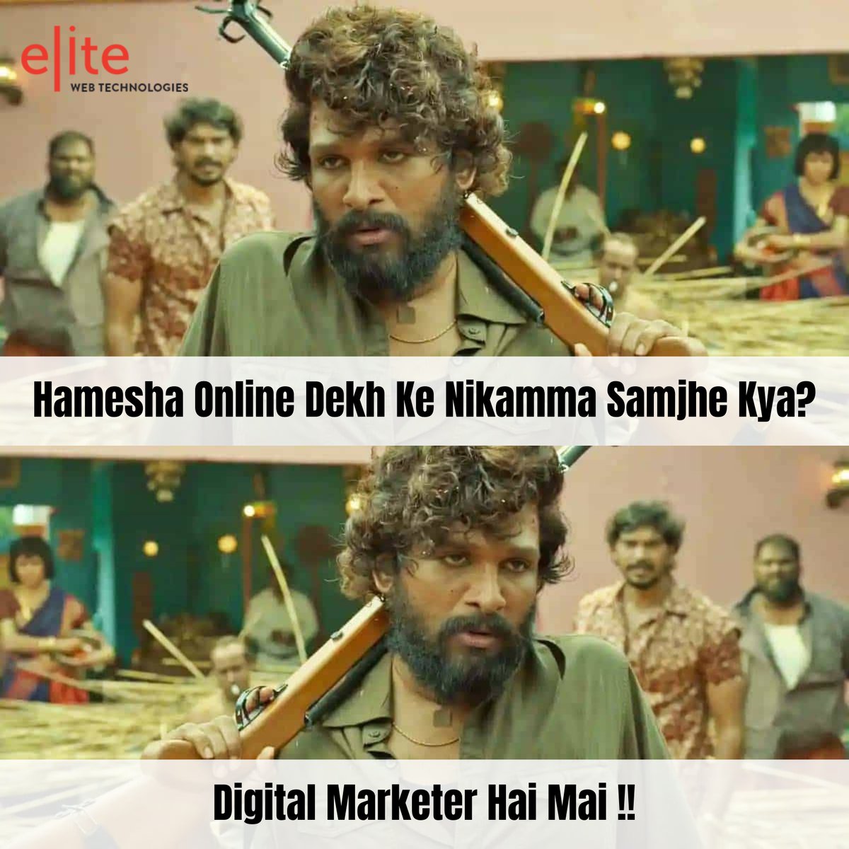 EliteWebTech's tweet image. For Indian Parents😂😜
.
.
.
#entertainment #bestmemes #digitalmarketing #digitalmarketingexpert #digitalmarketer #digitalmarketingagency #BestOnlineBusiness #digitalexperts #seo #socialmediamarketing #affiliatemarketer #googleads #jobmemes #memepage