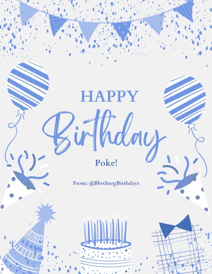 Bloxburg Birthdays tweet media