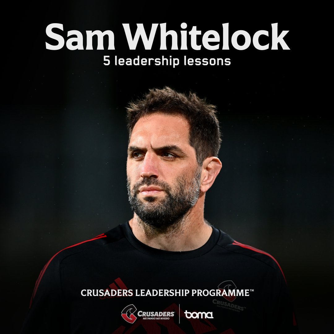 5 leadership lessons from legendary rugby player Sam Whitelock

Sam Whitelock just retired from rugby. He was the fastest player to reach 100 tests, the most capped All Black ever, the 1st men’s player to compete in 3 World Cup finals. 5 leadership lessons from the man himself:
