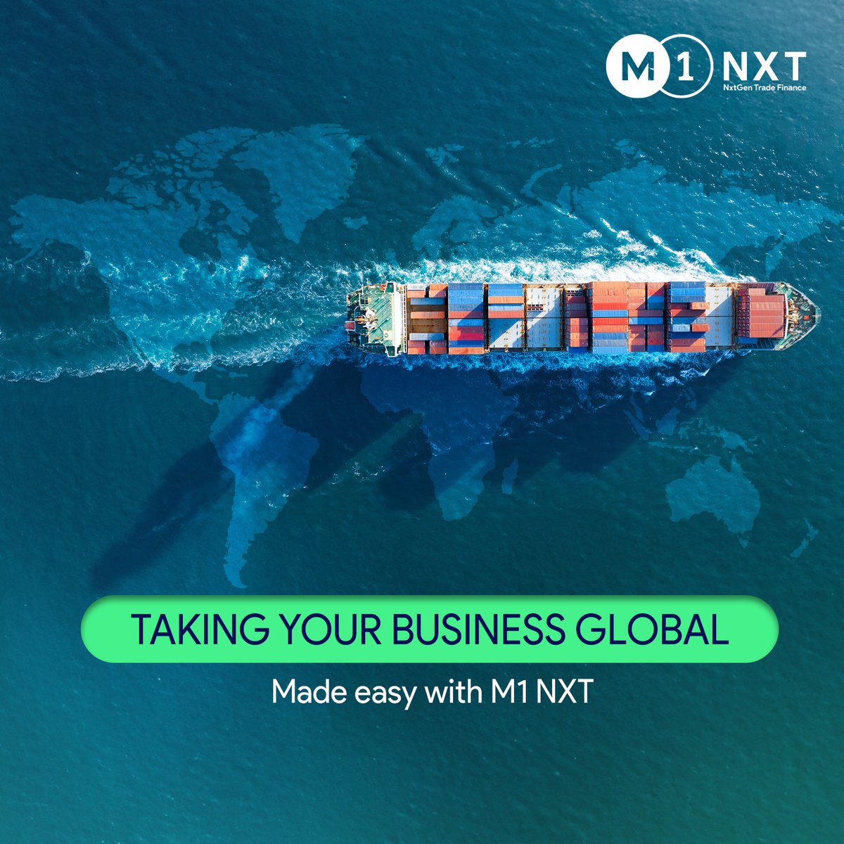 M1Nxt's tweet image. The world is at your fingertips! Don&apos;t limit your success to local market. M1 NXT is here to make your global business dream come true by improving your cash flow. Let&apos;s make it happen!  Visit m1nxt.com to know more.

#CrossBorderFactoring #WorkingCapitalSolutions