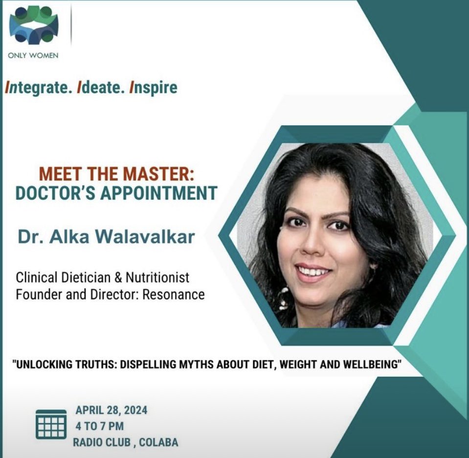 #DrAlkaWalavalkar #Resonance #dralkasResonance #nutritiontherapists #integrativehealthandmedicine #certifieddiabeteseducators #fitindiaambassdor #nutritiontherapyconsultant #fitindiamovent #ResonateWithPositivityandBliss #stayhappystayhealthy @VidyottamaPS