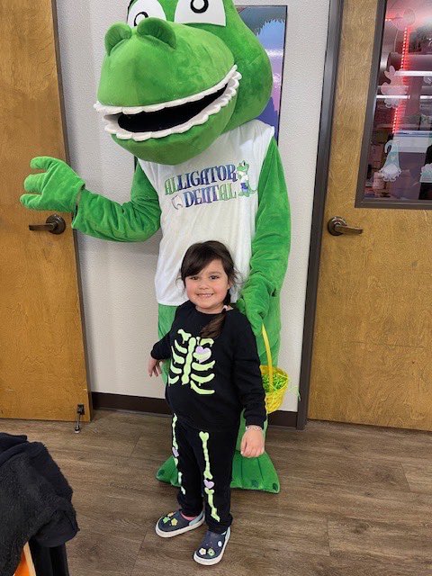 Lena had fun hanging out with Andy at her visit!

#cute #Smile #AlligatorDental #SeguinTX #WeMakeKidsSmile