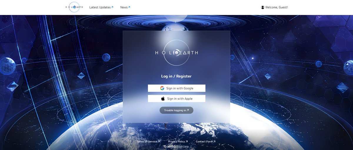 -Notice- The Holoearth account login page was updated today in anticipation of expanding the Holoearth official website. ▼Login page account.holoearth.com/v1/signin #Holoearth