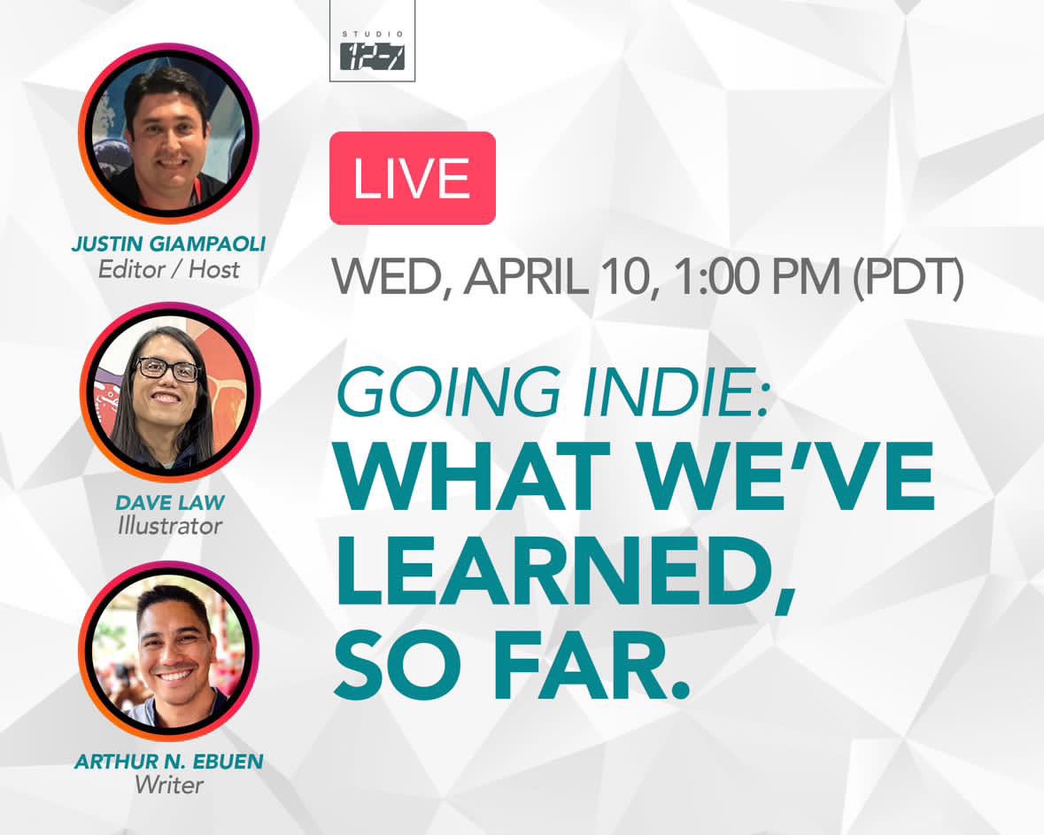#CaliforniaInc will be going live on Insta for a virtual panel on 4/10/24! We’ll dive into assembling your team, self-publishing, crowdfunding, cons, and all things DIY!