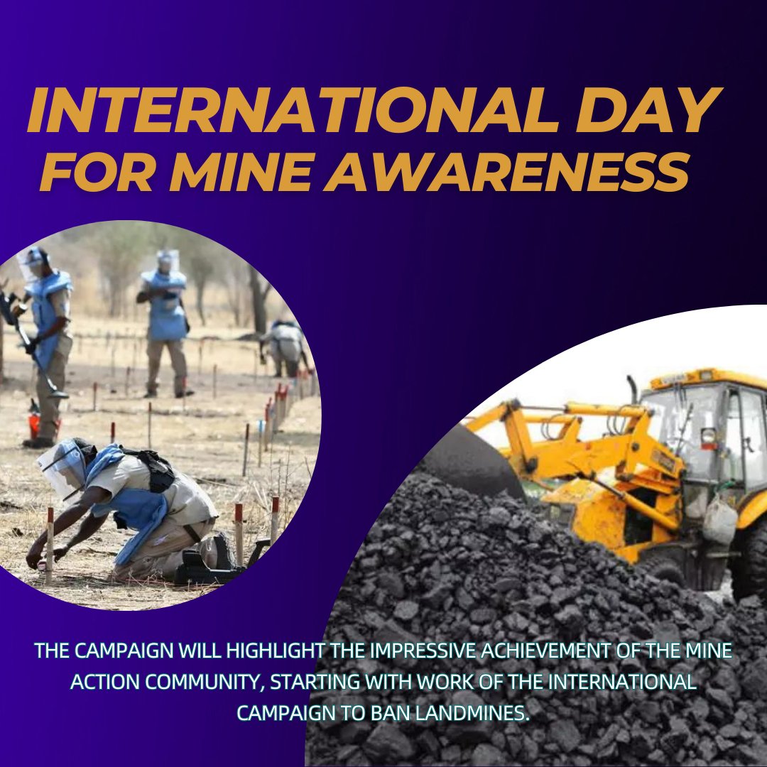 Let's empower those affected by explosive hazards and advocate for a more inclusive world.

Poster Credits: Ibashisha Manar

#MineAwareness #MineAction #DisabilityInclusion #Survivors #LandmineFree #InclusiveAction #Empowerment #ConflictZone #GlobalSecurity