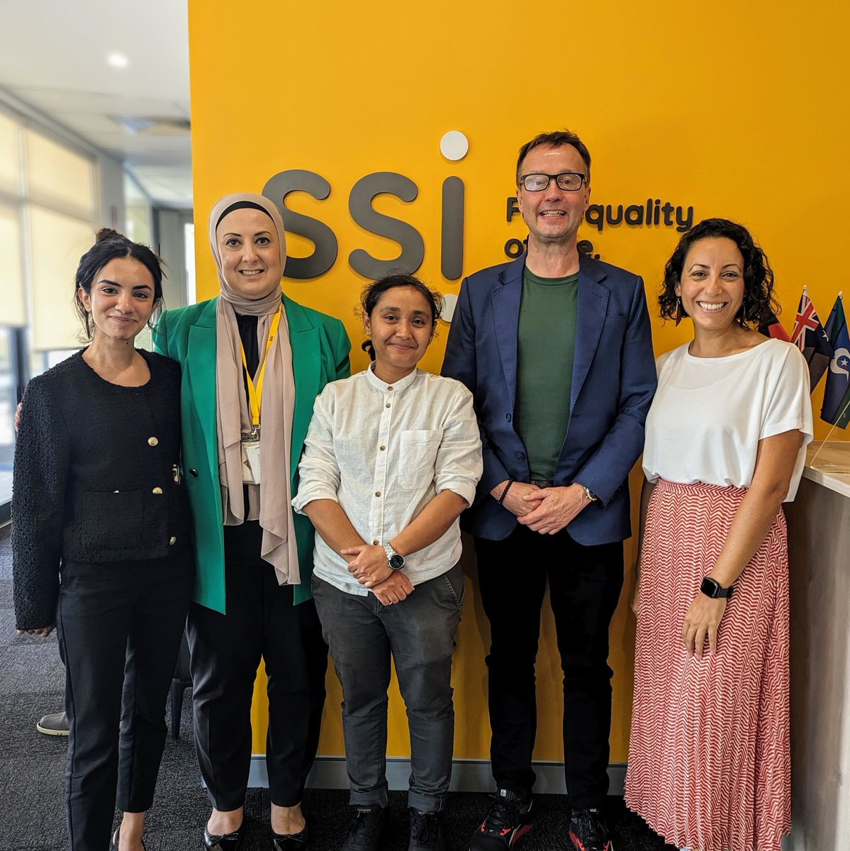 Last week, @APRRN_ Co-Secs, Hafsar & Klaus, visited SSI to help unpack our collaborative efforts to advocate for and advance refugee rights in the Asia Pacific, with our latest focus areas for collaboration include responding the crisis in Afghanistan & advancing #genderequity.