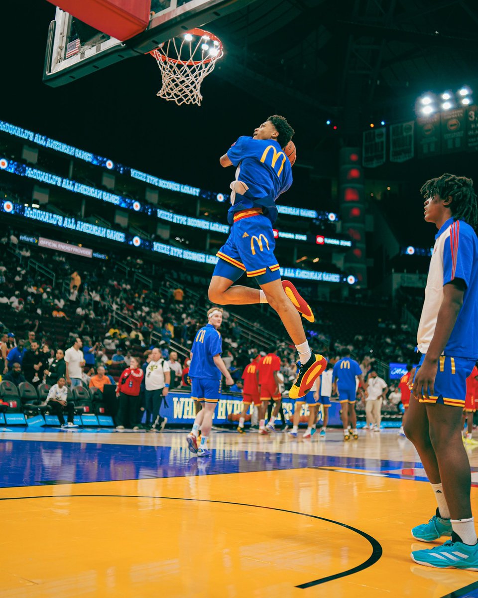 The next generation showed out. Congratulations to all the McDonald’s All American Class of 2024 on another incredible @McDAAG. #adidasBasketball