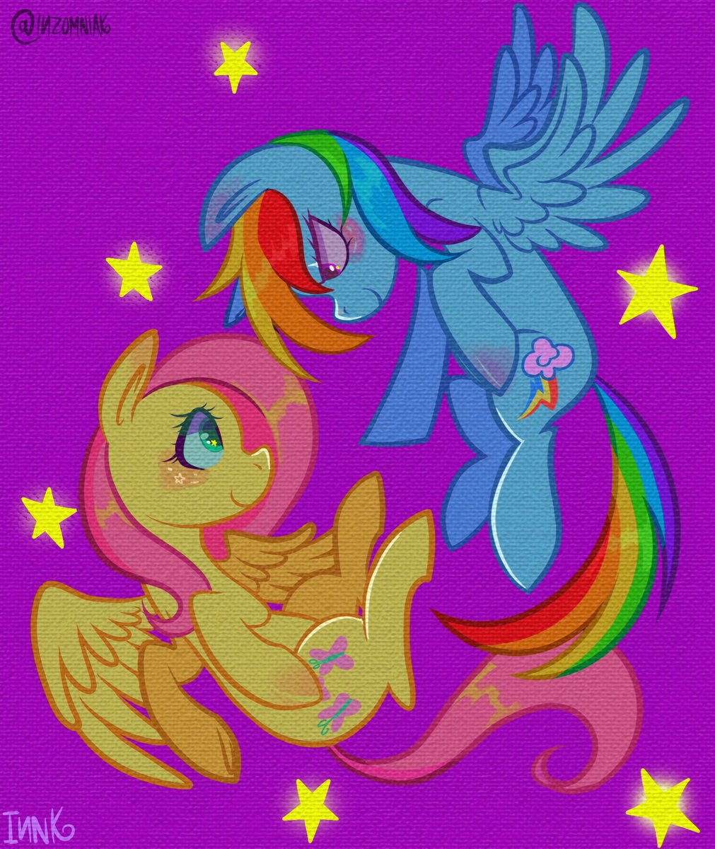 Good night everyone ! 🌈 
#MLP #mylittlepony #mlpfanart #drawing