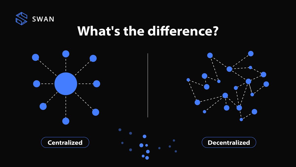 Swan Chain (formerly FilSwan) (@swan_chain) on Twitter photo Decentralization for small-scale, centralization for large-scale? The conversation between <a href="/0xcharlescao/">Charles Cao</a>, our CEO and <a href="/OVioHQ/">Outlier Ventures</a> sheds new light, debunking myths around both models.
📕Centralized models, like traditional taxis, face higher initial and running costs due to asset Decentralization for small-scale, centralization for large-scale? The conversation between <a href="/0xcharlescao/">Charles Cao</a>, our CEO and <a href="/OVioHQ/">Outlier Ventures</a> sheds new light, debunking myths around both models.
📕Centralized models, like traditional taxis, face higher initial and running costs due to asset