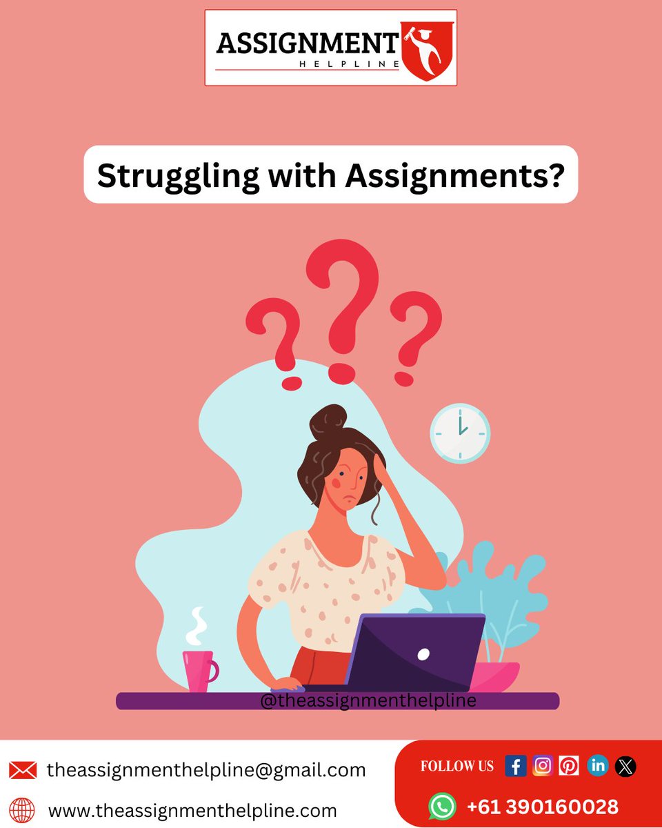 _the_assignment's tweet image. Feeling overwhelmed with your #MBAassignments? We understand. That&apos;s why we&apos;re here to help.
🌐Visit our website! theassignmenthelpline.com/au.htm
#australiaassignmenthelp #australiaassignment #australiaassignmentwriting #australiaassignmentwriters #australianstudentshelp