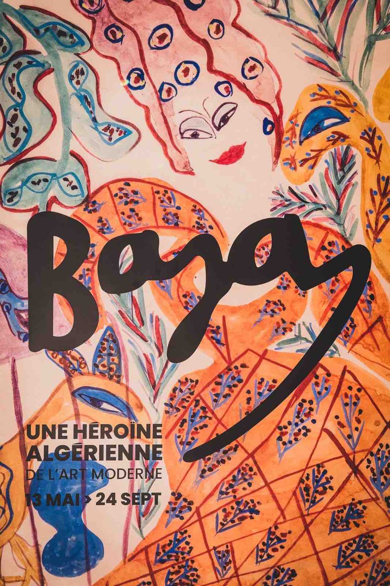 Succès historique pour “Baya. Une héroïne algérienne de l’art moderne” !
🏆 Une exposition qui se hisse à la 30ème place des expositions les plus visitées en 2023. Plus de 155 000 visiteurs ont ainsi pu découvrir son univers artistique unique au Centre de la Vieille Charité (2e).