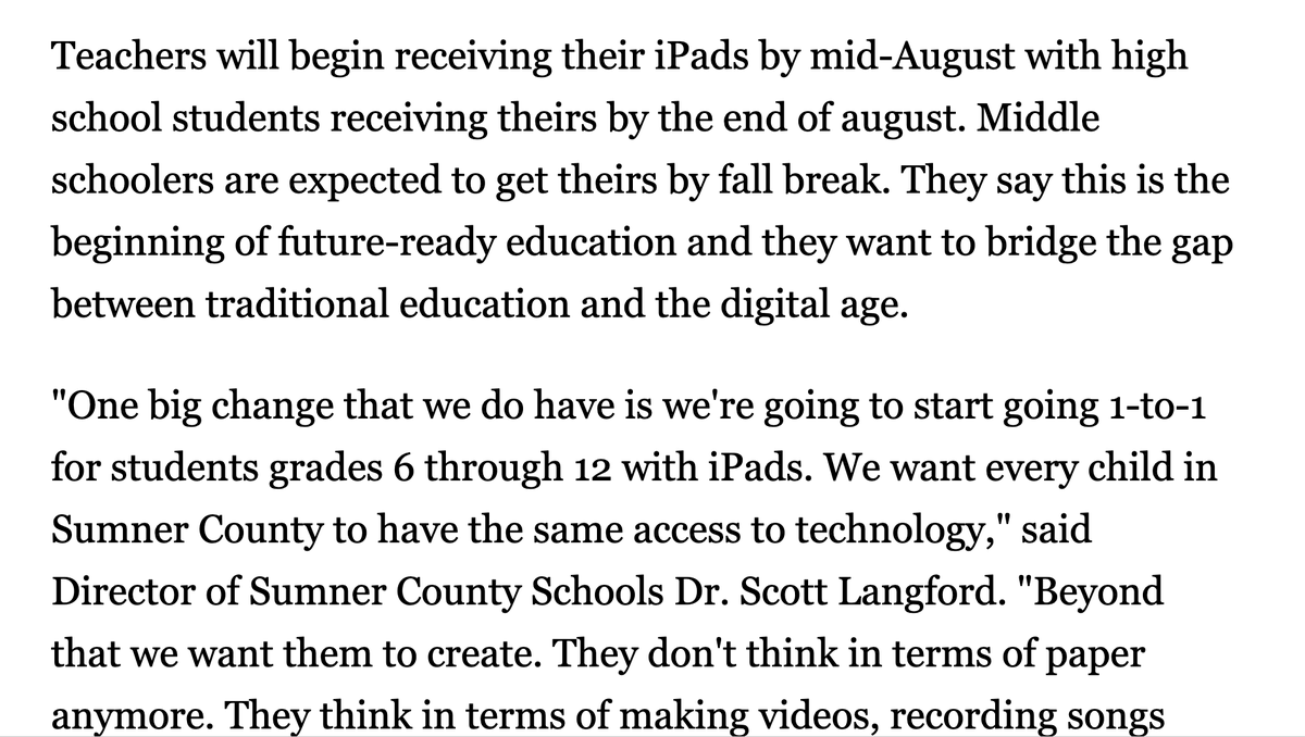 One thing that I keep reading in the Sebastian Rogers case that strikes me as odd for a 15 year old is that he is not allowed online access. Sumner County schools issue take home Ipads and/or Chromebooks to students. Is his school device accounted for?