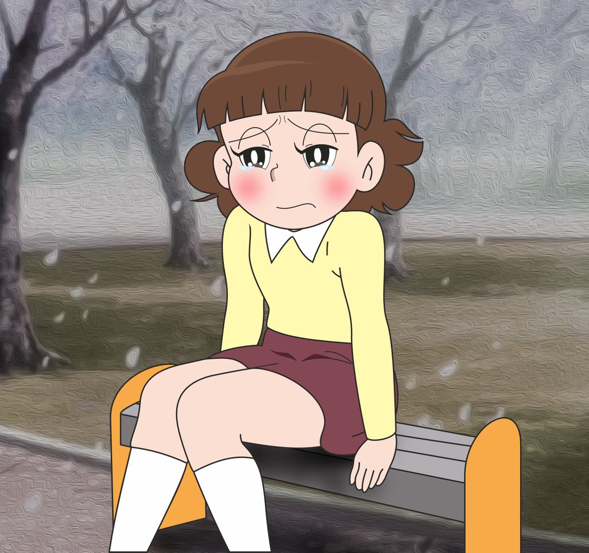 Are you okay Tachibana-chan??? 😥 立花ちゃん | Hanafi_PWT #pixiv