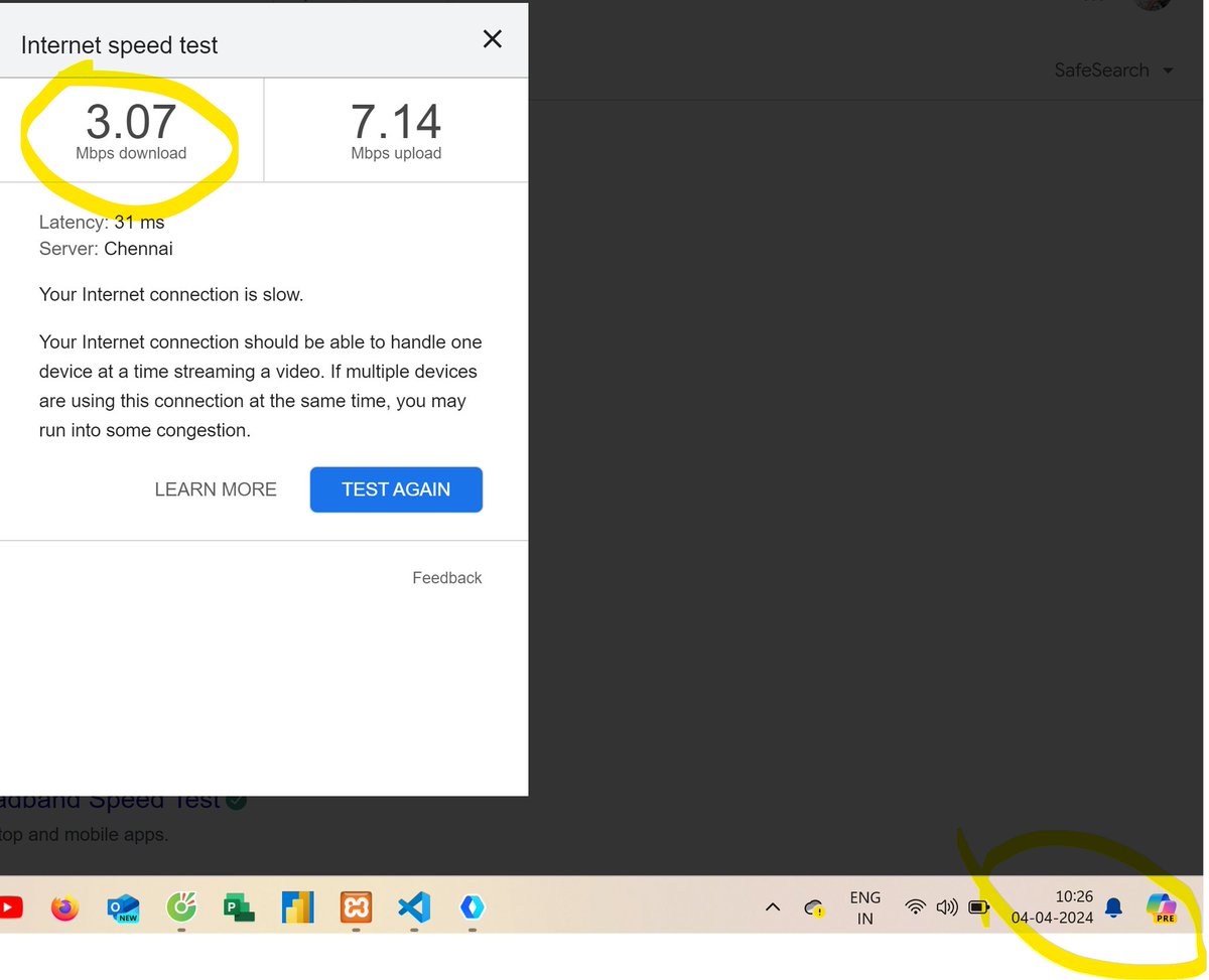 srinivasjr04's tweet photo. @MukeshAmbaniOf @JioCare  @DoT_India one of the worst internet service provider - air fiber, 4 months. not able to resolve issue.  neither able to resolve not able to refund. frequent disconnection and ultra low speed...for 30mbps connection . https://t.co/exFeksXYOR