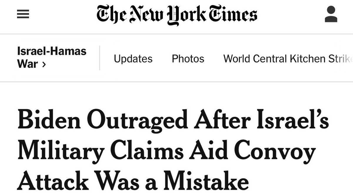 January, February, March, and now April. We’re supposed to believe that Biden has been angry for *months* about Israel’s actions in Gaza, all while sending it more weapons and money to enable it. It’s insulting that they think people are this stupid.