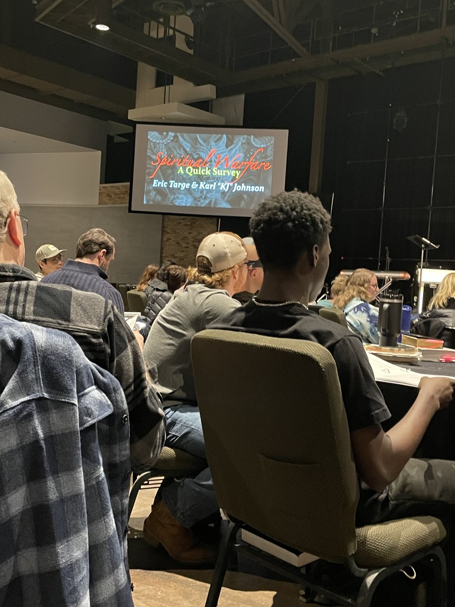 CSLIChicago's tweet photo. We’re excited to finish our seven-week series on spiritual warfare at @ParkChurch  tonight.

30 people will receive course certificates, and we're excited to see them thrive in their walk with Christ as they're  better equipped to engage in daily spiritual warfare. #CSLI #CSLI10 https://t.co/uSNf2MHAR3