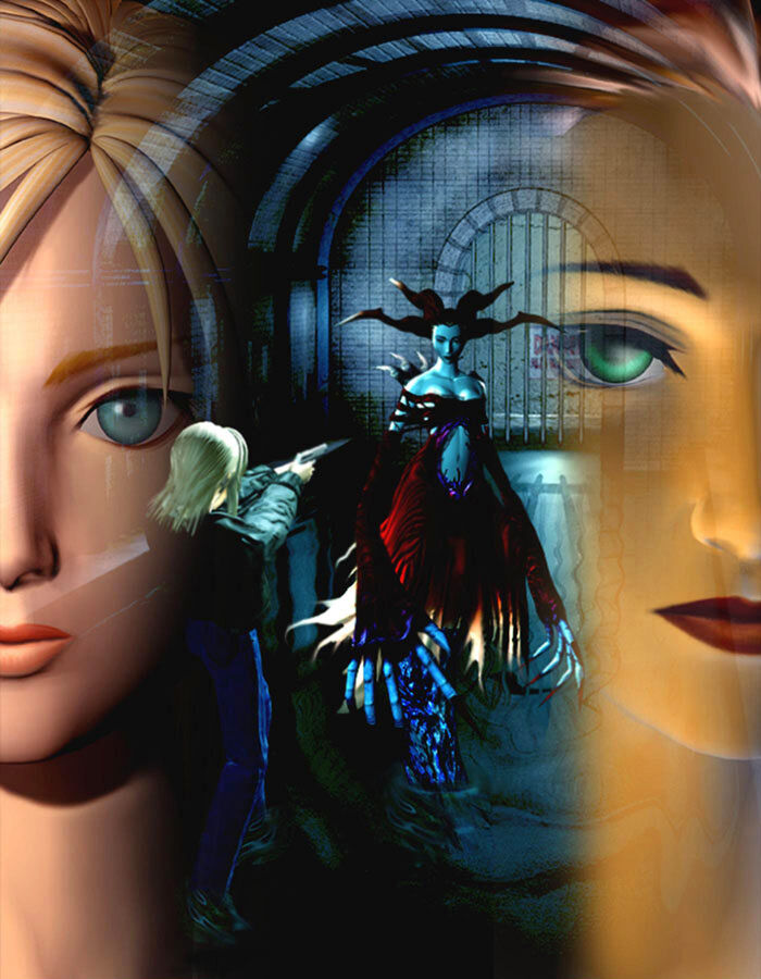 Official art for Parasite Eve (PS1). That late 90s CGI hits hard! ❤️