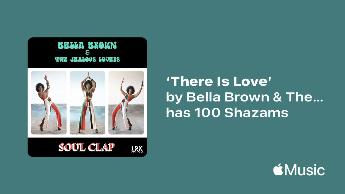 We just passed a new Milestone on @AppleMusic. Thanks for listening!🌟#soulmusic #funkmusic #bbjlmusic #lrkrecords #willwork4funk #thereislove #soulclap 
music.lnk.to/4NwR8P