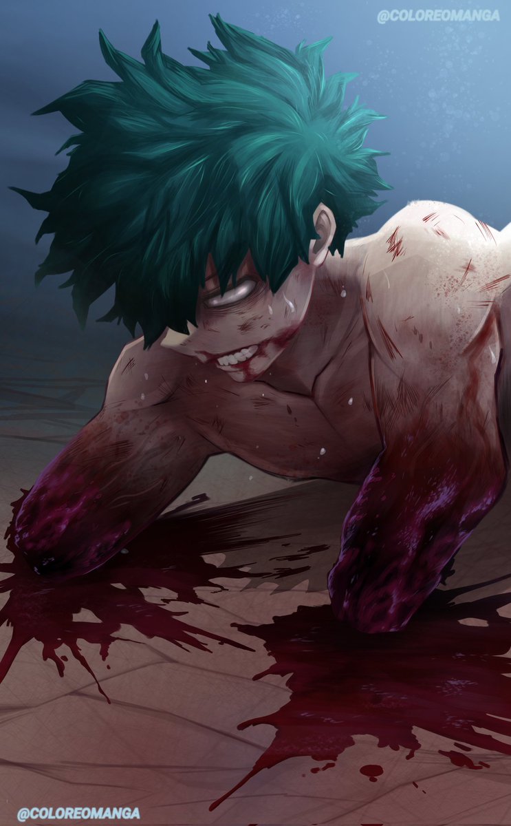 Tranquilo Deku, en dos capítulos te vuelven a crecer
#bnha #Deku #MHASpoilers #bnhaspoilers #manga #coloring #anime