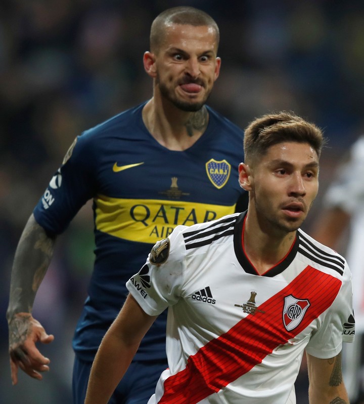 turcocarp's tweet photo. Así como los ves, cinco años y medio después uno es campeón de América y del mundo metiendo el penal decisivo, y el otro acaba de errar un penal a 4000 metros de altura por la fase de grupos de la Sudamericana siendo virgen de copas internacionales. A veces la justicia es divina. https://t.co/lRipnPtEmp