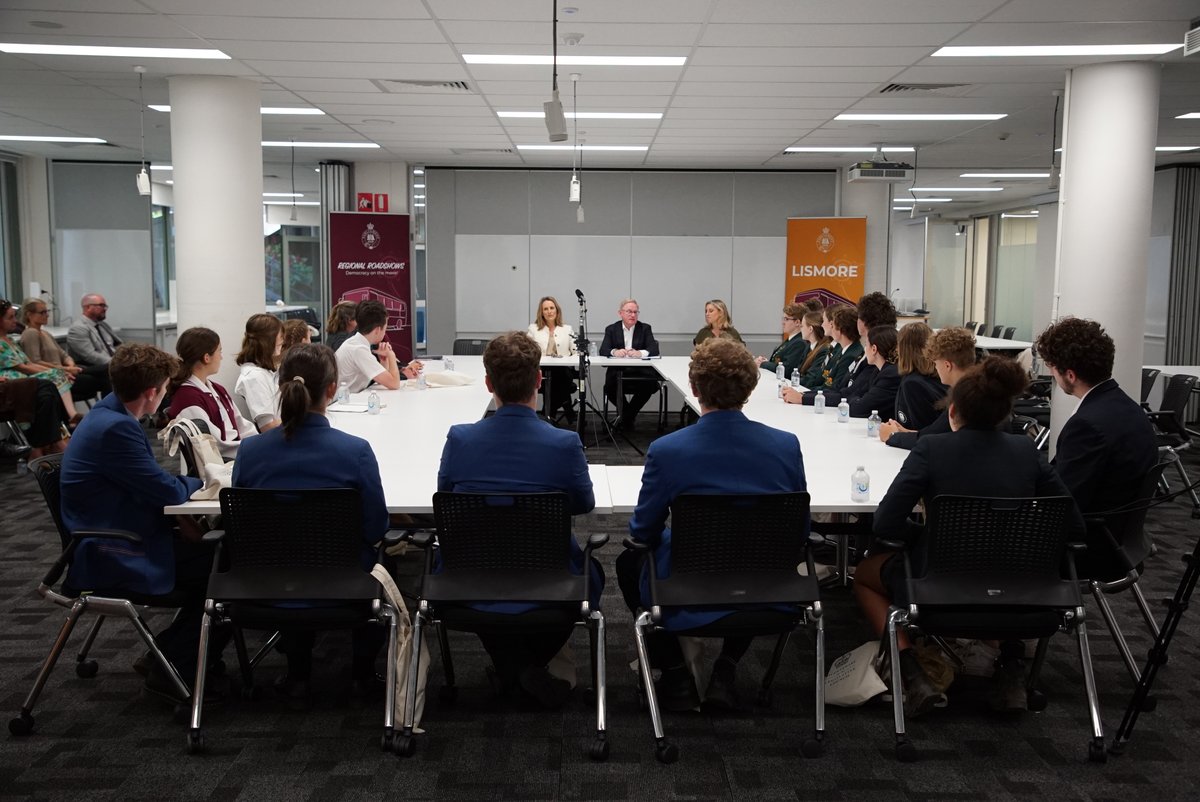 The Lismore Youth Leaders Roundtable brought together bright minds across Northern River’s schools for a discussion on our region's pressing matters   As the LC looks towards its next 200 years, it’s important to listen to tomorrow's leaders about issues that concern them 🗣️