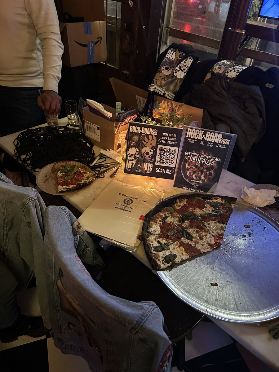 briancattelle's tweet photo. Left a file at the @MegadethDigital #rockandroar party. Up for grabs https://t.co/GAGFZljaRj