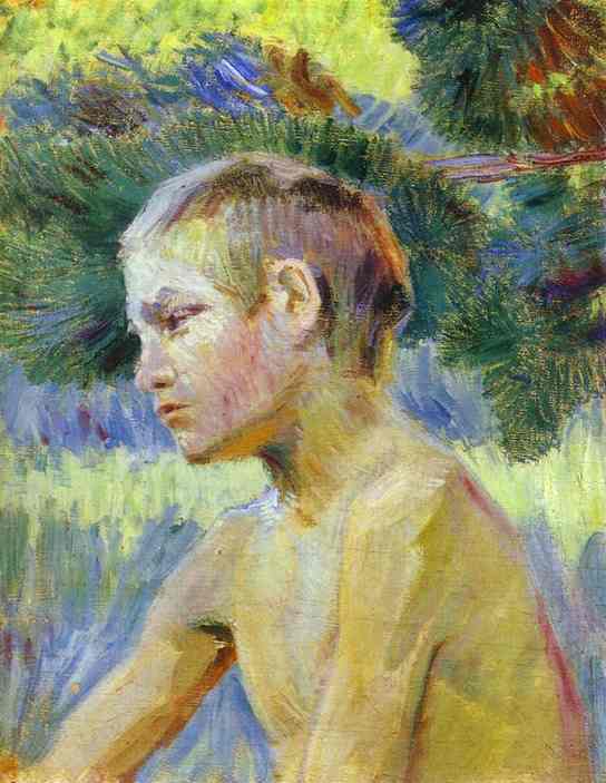 Boy Seated wikiart.org/en/victor-bori…