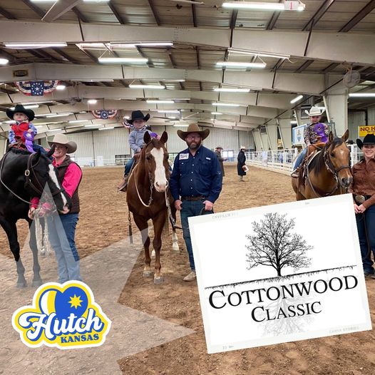 Welcome to Hutch Kansas Quarter Horse Association Cottonwood Classic, April 11-14 at the Kansas State Fair Fairgrounds. For places to eat, treat, stay and play in Hutch, check out visithutch.com! #VisitHutch #ToTheStarsKS #LoveHutch